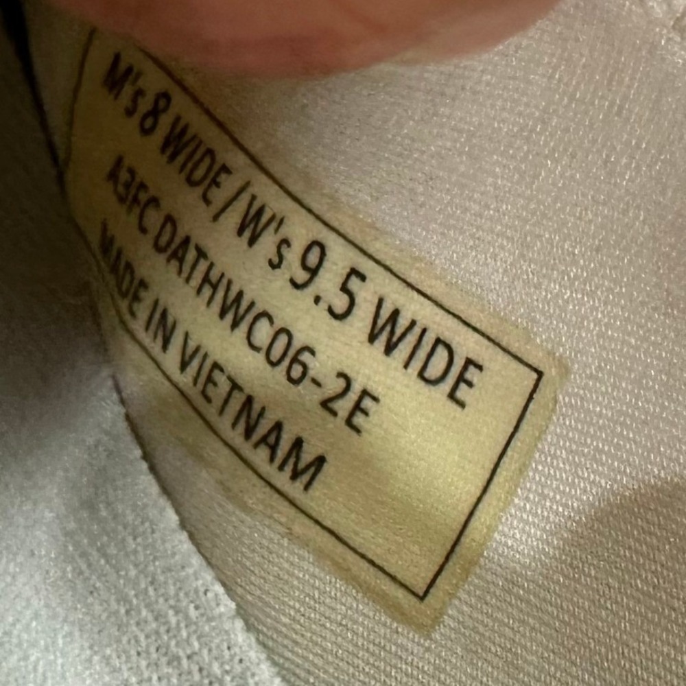 Kizik Athens Hands-free Sneaker Women's Sz 9.5 Wide Off White Creme Mesh Comfort - Picture 10 of 11